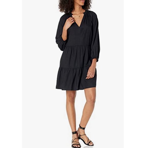 Gap 100% Cotton Tiered Zen Sample Dress - Size 6 - NWT - Picture 1 of 4